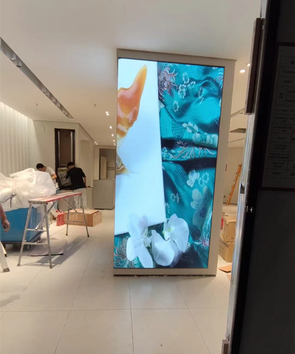 陕西商场门店转角LED显示屏